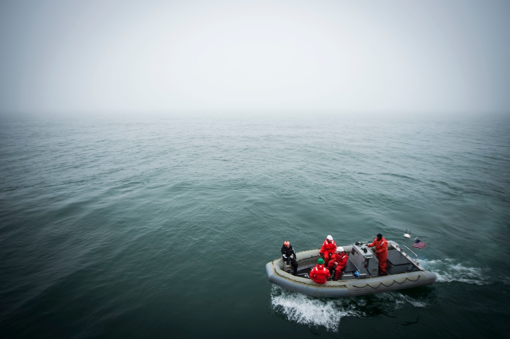 USS San Jacinto operations