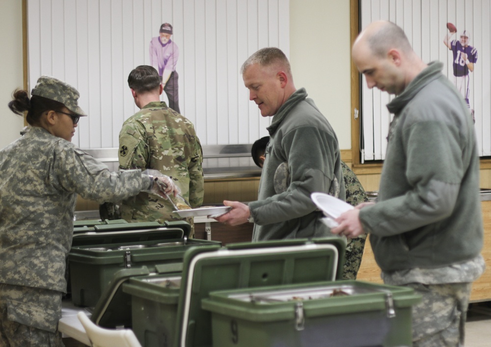 Eighth Army boosts morale with midnight chow