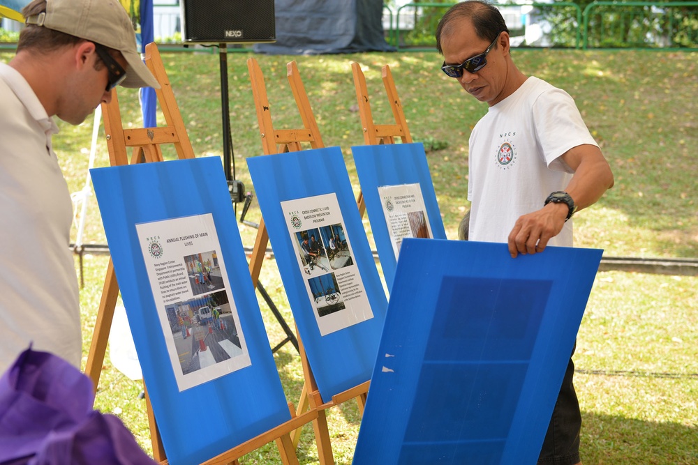 Navy Region Center Singapore partners with local community for water conservation efforts