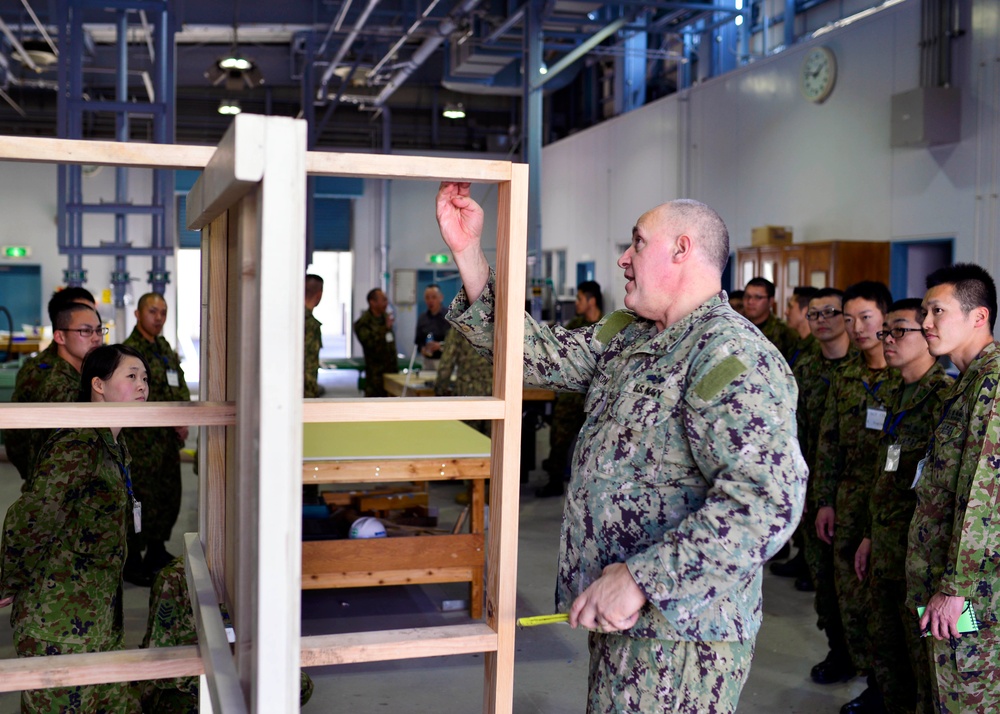 NAVFAC Far East hosts training with JSDF