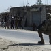 10th Mountain Division soldiers go on dismounted patrol