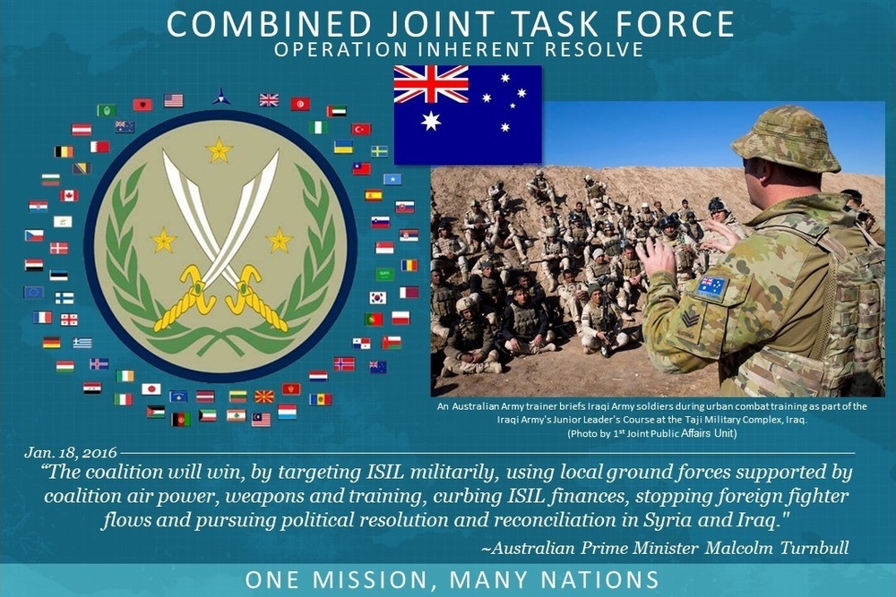CJTF-OIR coalition unity graphic 3/17/16