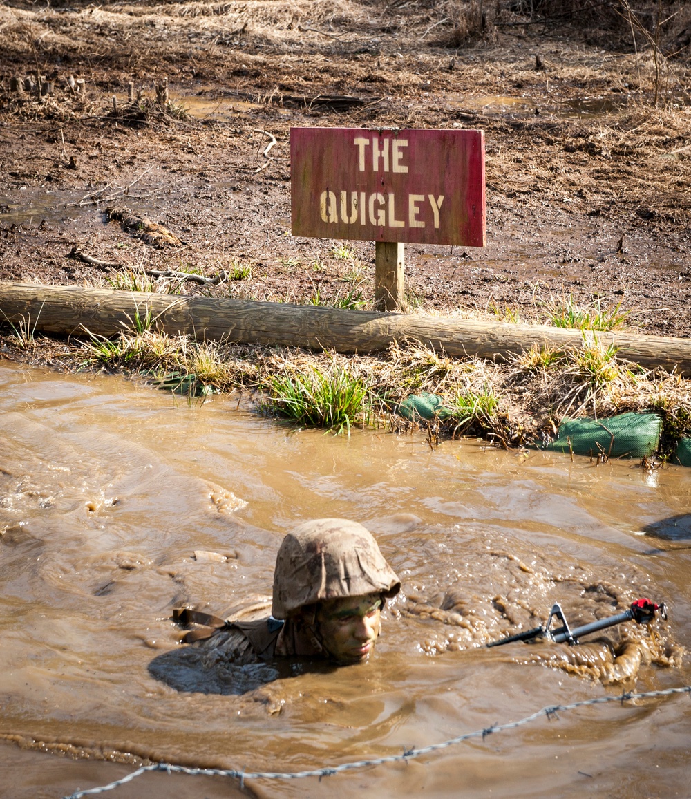 Charlie Company Enters The Quigley