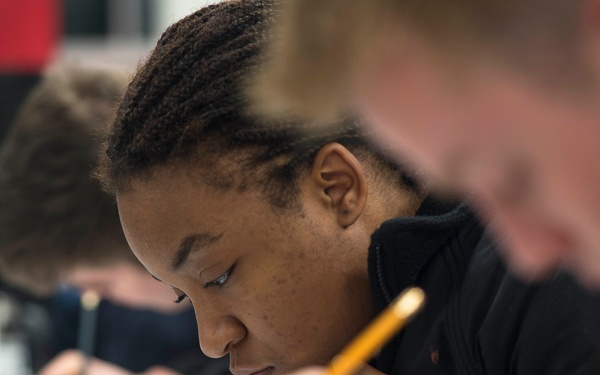 USS Porter sailors take exam