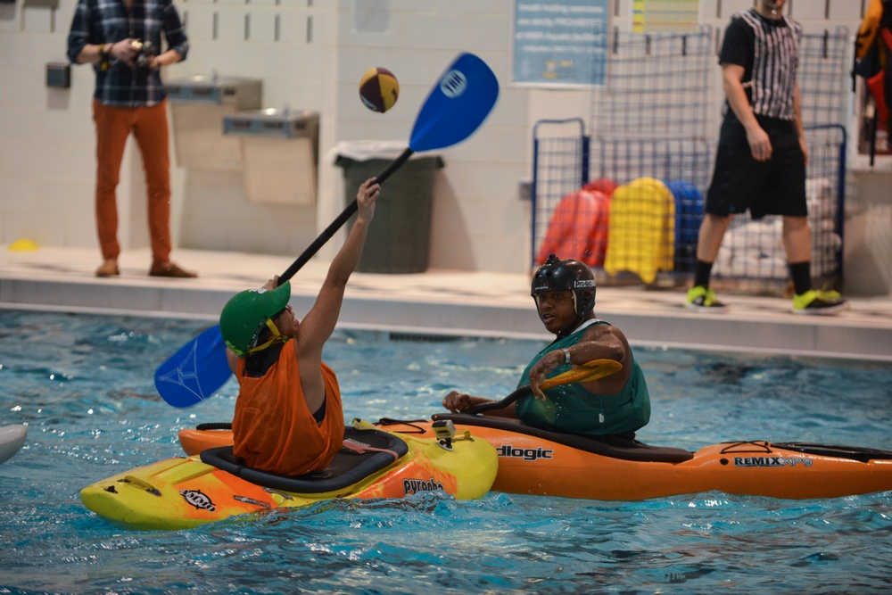 Kayak football, kayaking help veterans thrive