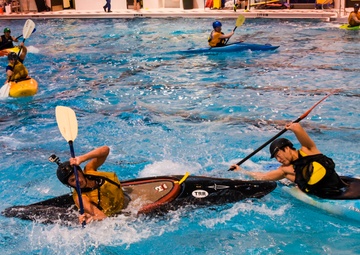 Kayak football, kayaking help veterans thrive