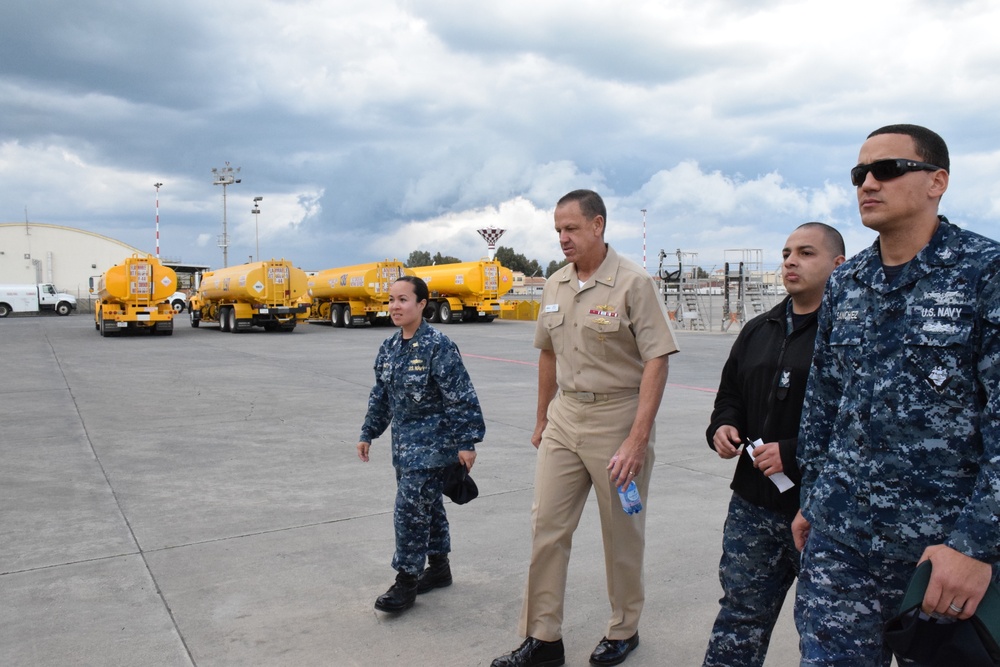 Rear Adm. James McNeal Tours Europe/Africa