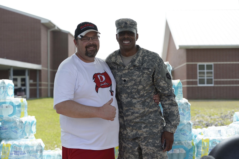 Texas National Guard responds to floods