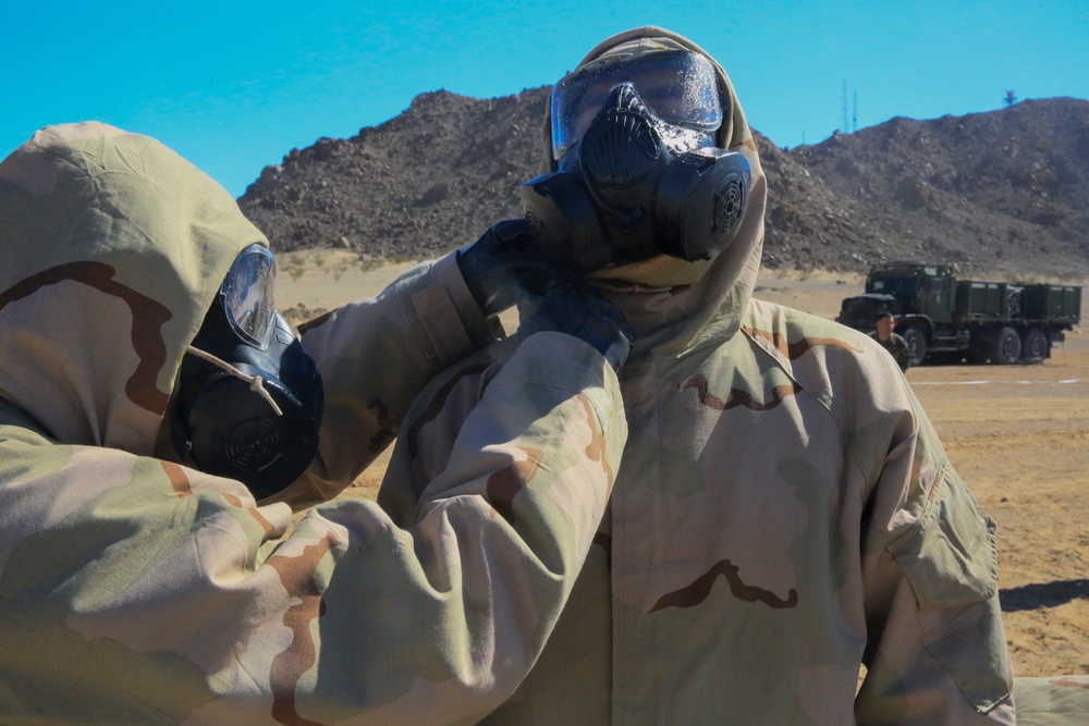 1st Tanks conducts decontamination exercise