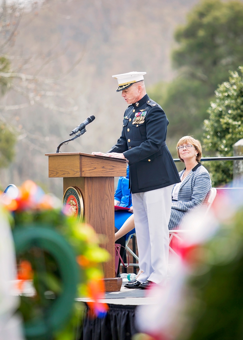 Madison Wreath Laying Ceremony 2016