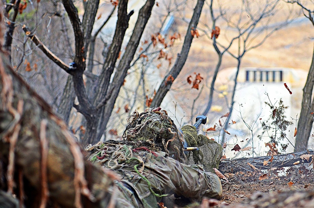 'Patriot' Soldiers conduct Sniper Training