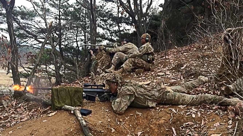 'Patriot' Soldiers conduct Sniper Training