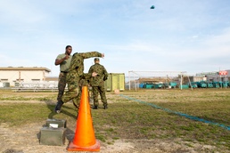 Japanese service members enhance English skills with Marines