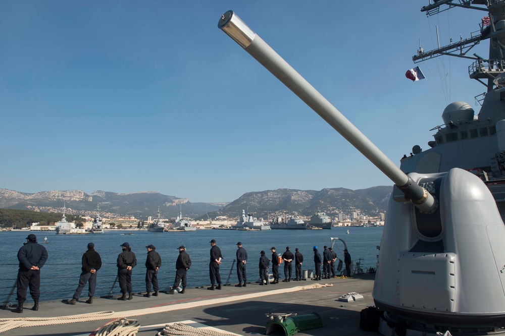 USS Porter operations