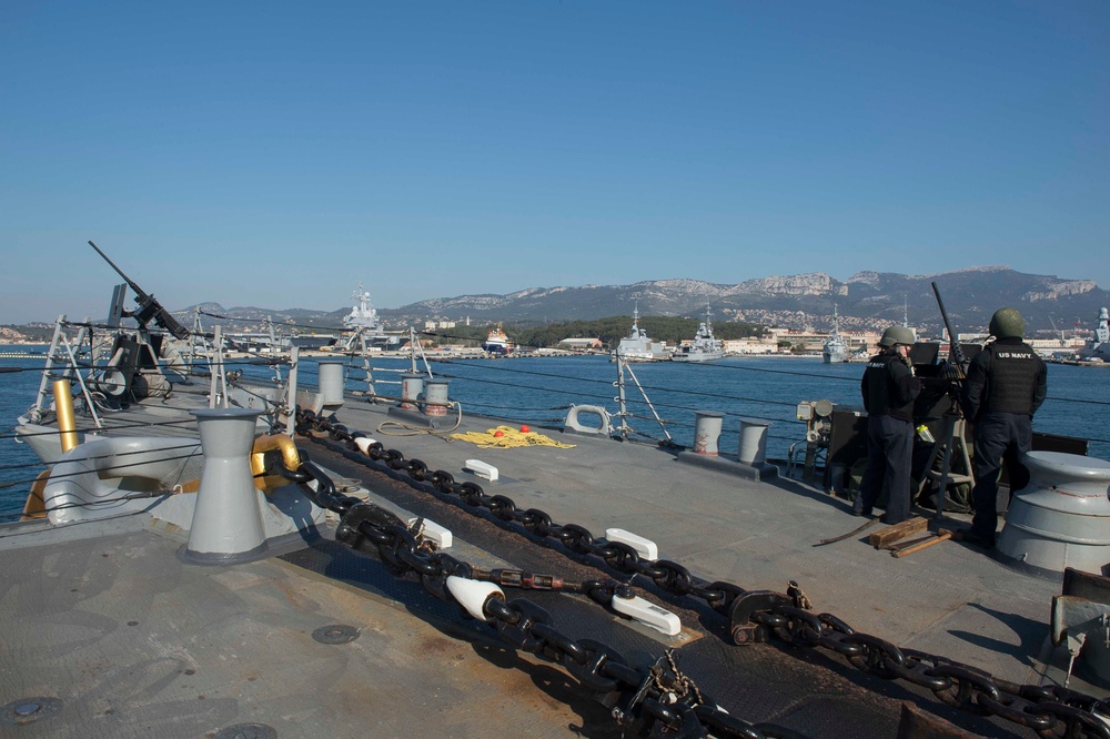 USS Porter operations