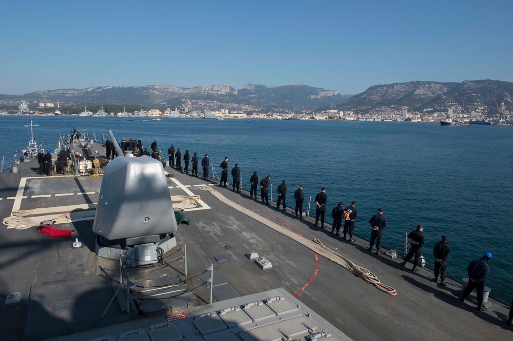 USS Porter operations