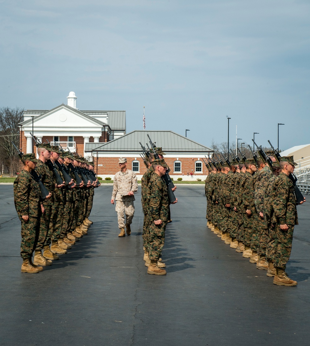 Delta Company Close Order Drill Evaluation