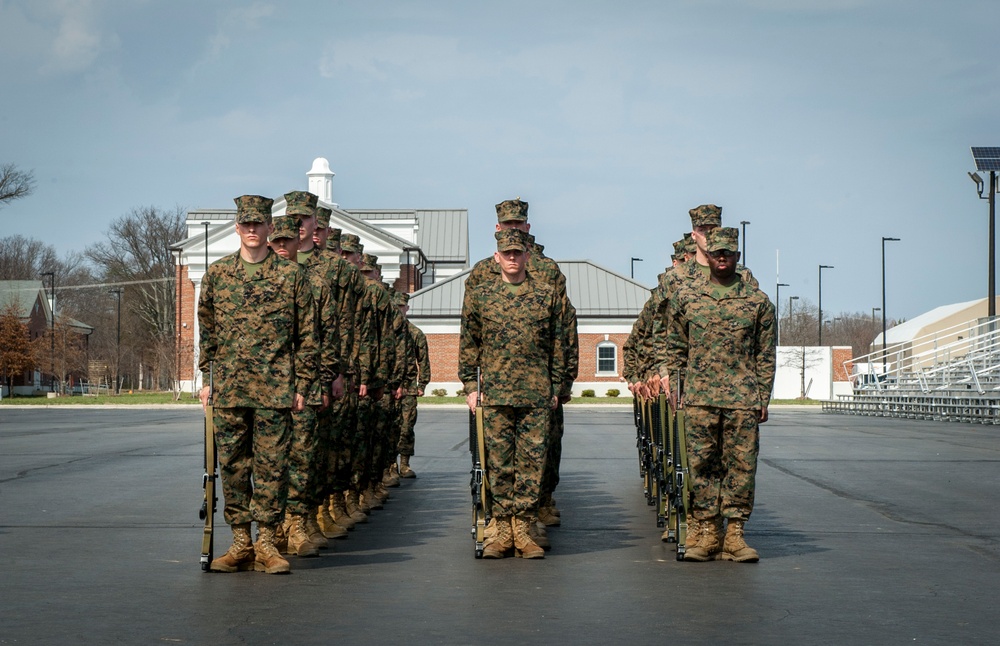 Delta Company Close Order Drill Evaluation