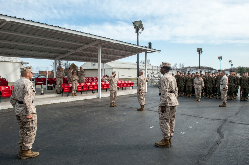 Delta Company Close Order Drill Evaluation