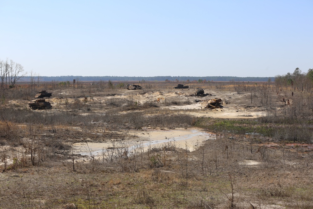 Rockets! Headquarters Battalion conducts live fire