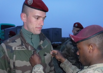 Sky Soldiers, French paratroopers conduct combined airborne operation into Frida Drop Zone