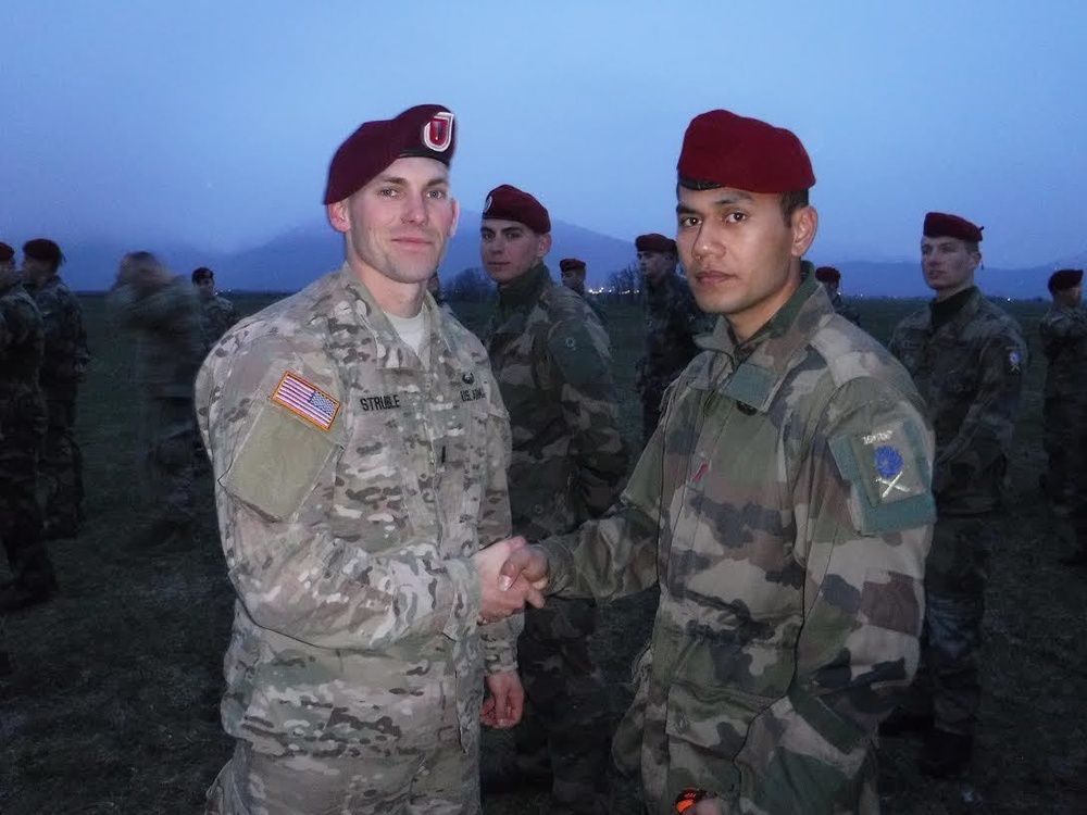 Sky Soldiers, French paratroopers conduct combined airborne operation into Frida Drop Zone