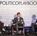 Secretary of defense takes part in a Politico playbook breakfast with Mike Allen and Bryan Bender