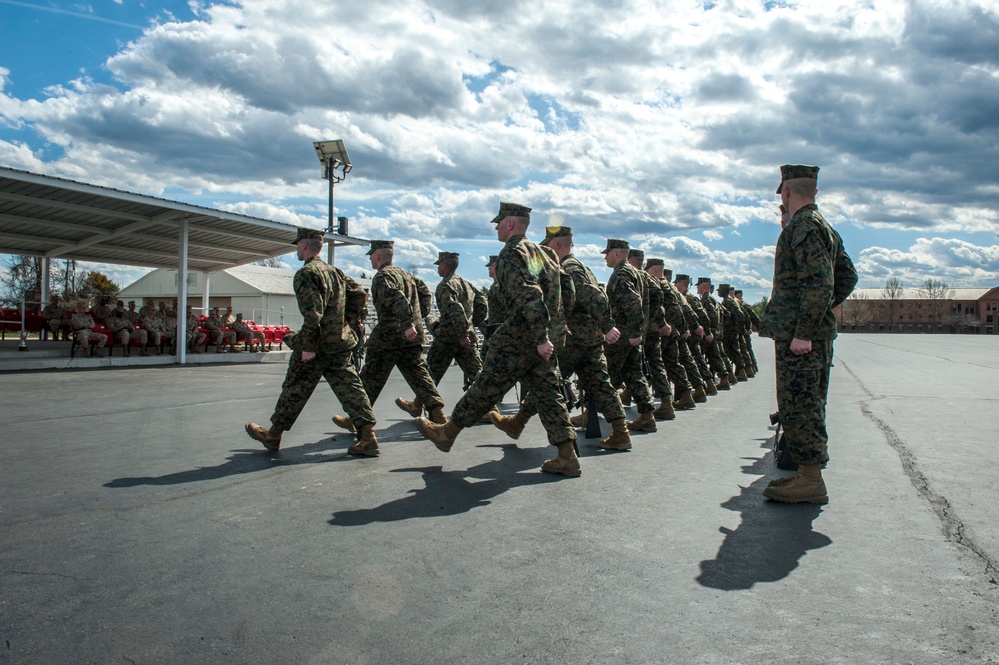 Charlie Company Close Order Drill Evaluation