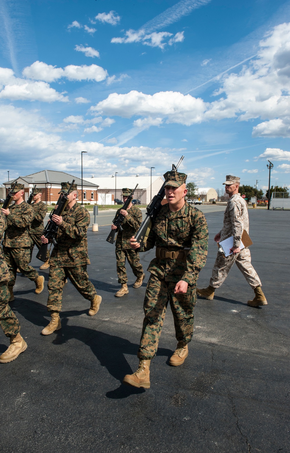 Charlie Company Close Order Drill Evaluation