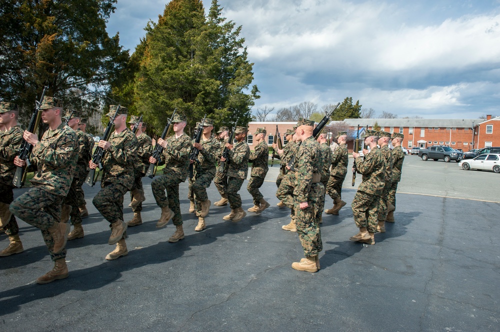 Charlie Company Close Order Drill Evaluation