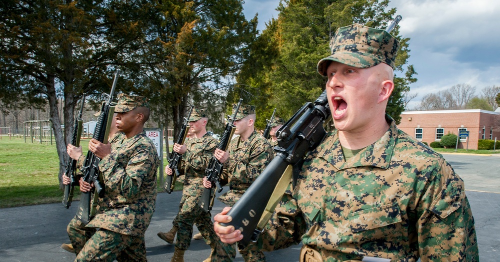 Charlie Company Close Order Drill Evaluation