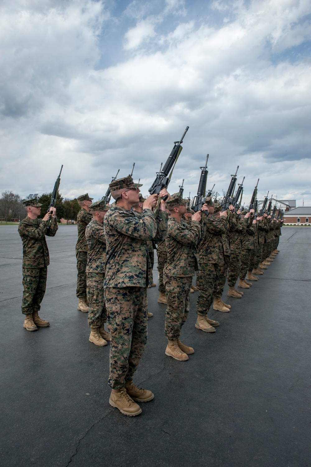 Charlie Company Close Order Drill Evaluation