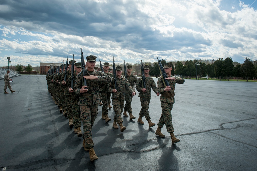 Charlie Company Close Order Drill Evaluation