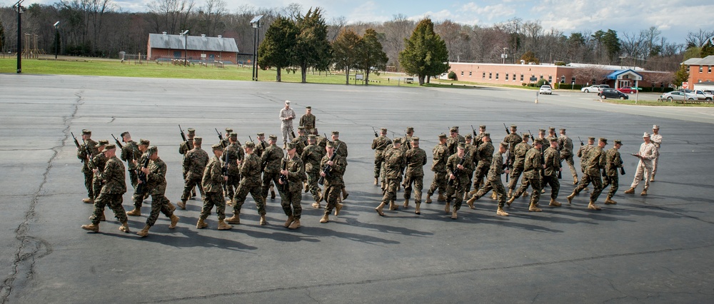 Charlie Company Close Order Drill Evaluation