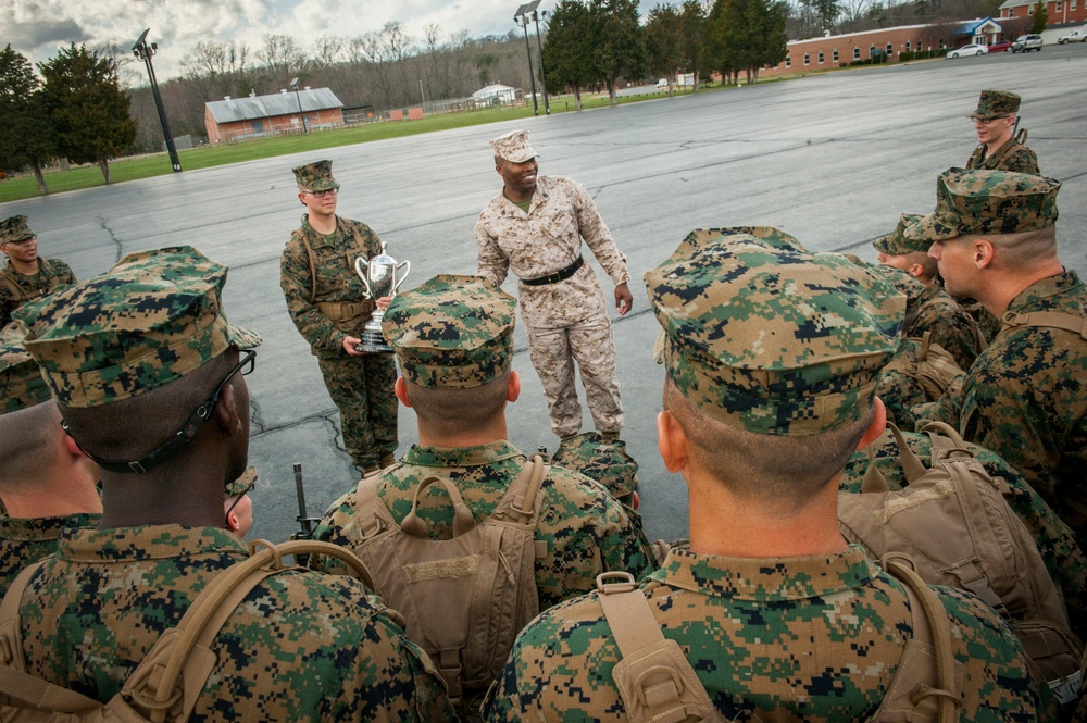 Charlie Company Close Order Drill Evaluation