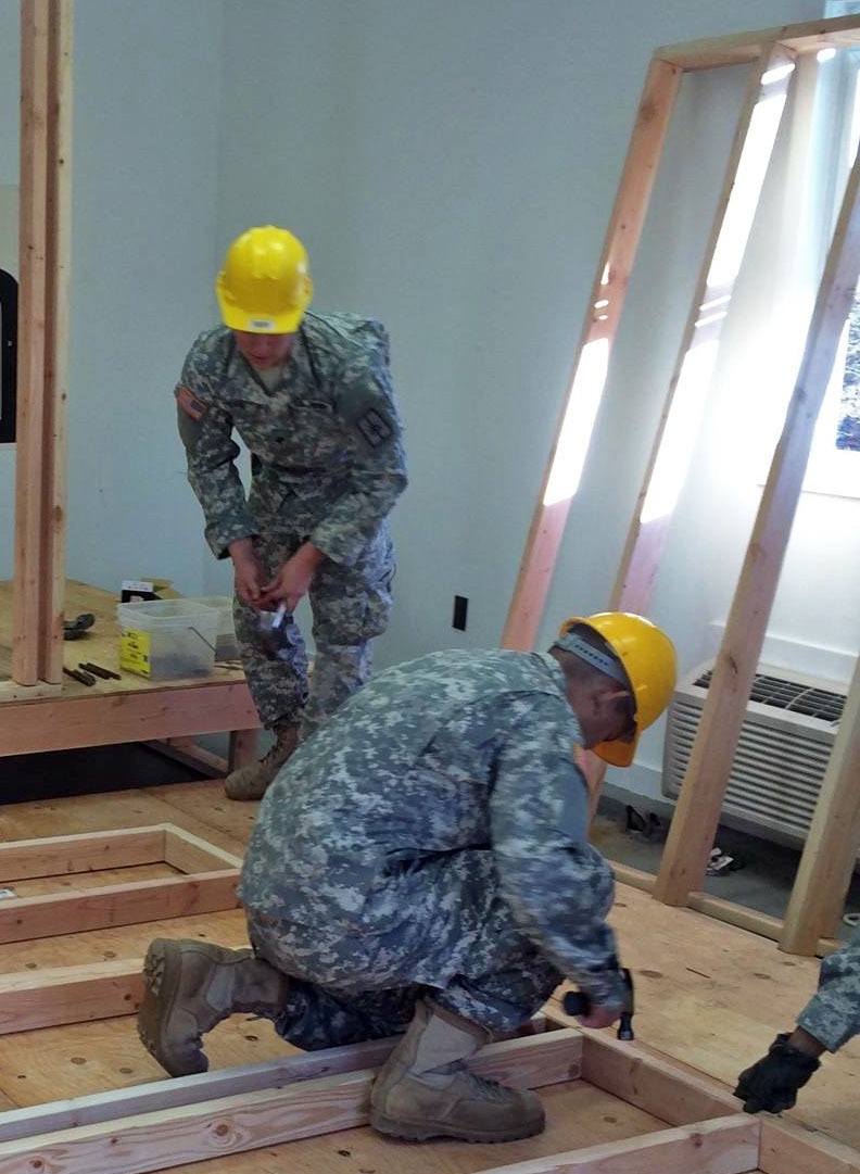Engineering Space: New York Army National Guard Troops Maintain Construction Skills at Camp Smith