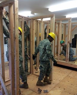 Engineering Space: New York Army National Guard Troops Maintain Construction Skills at Camp Smith