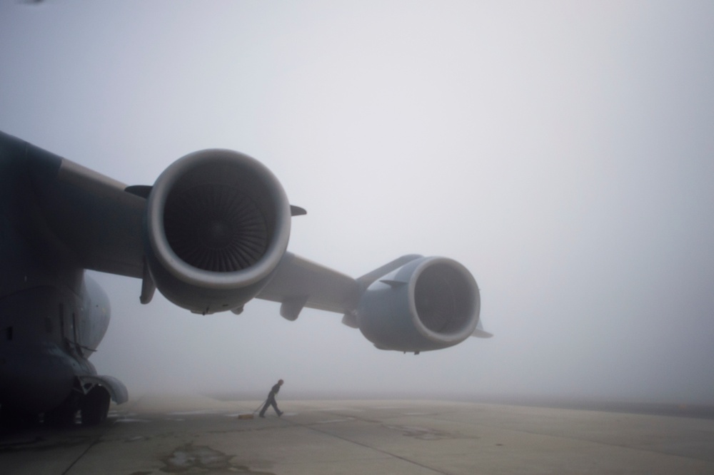 Dover mission continues despite fog