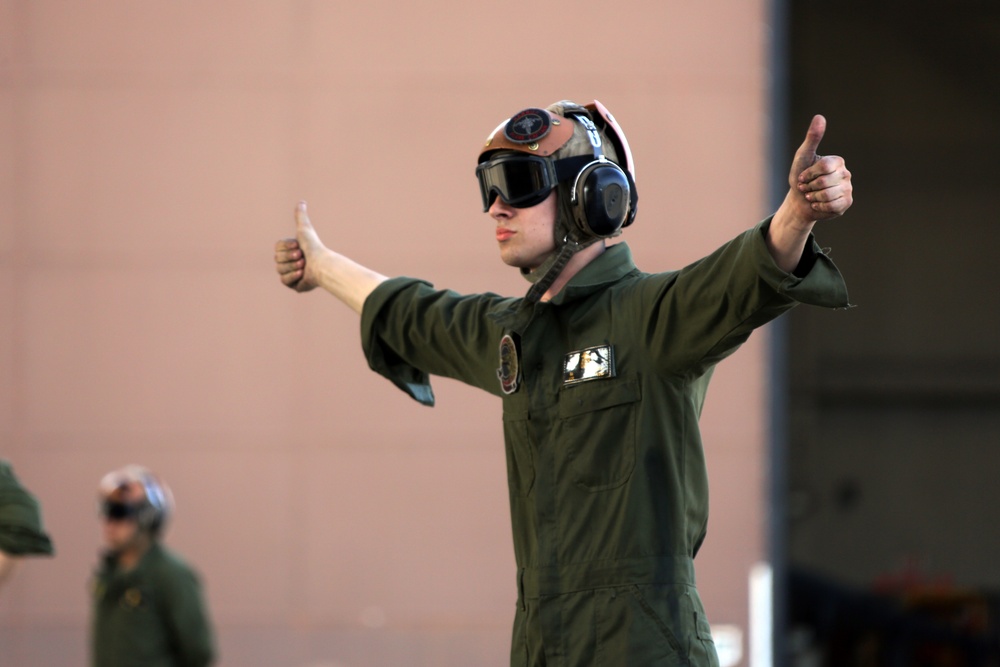 Plane Captains provide final safety check before every flight