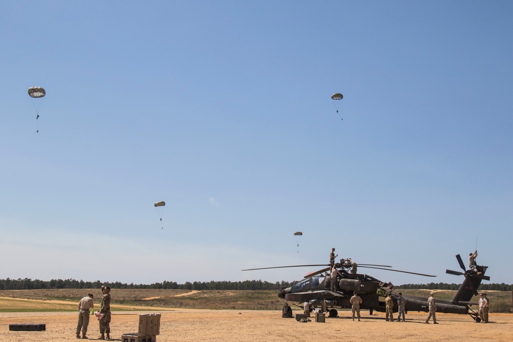 A Busy Drop Zone