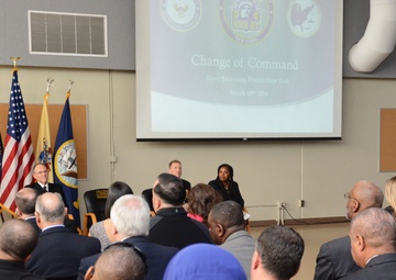 Navy Recruiting District New York Holds Change of Command
