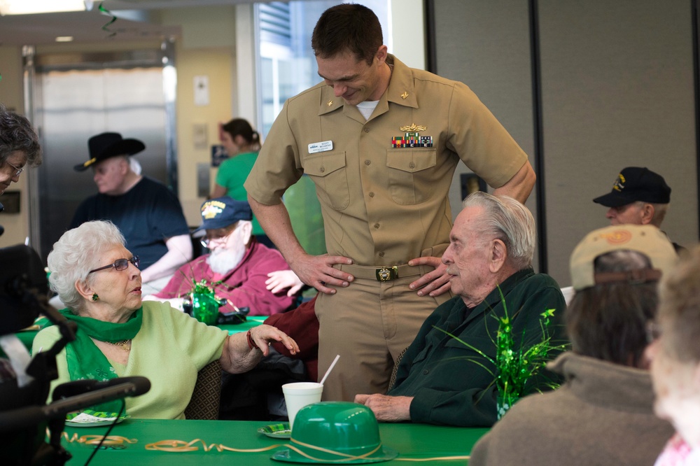 NAVSUP FLC celebrates St. Patrick's Day at Retsil