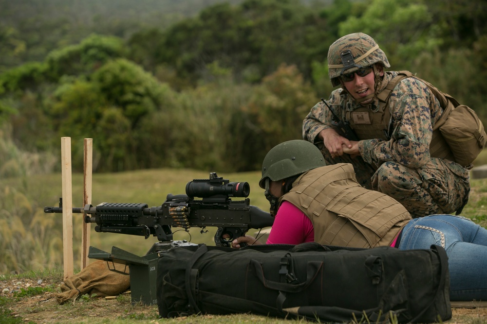Spouses and family learn what it takes to be a U.S. Marine