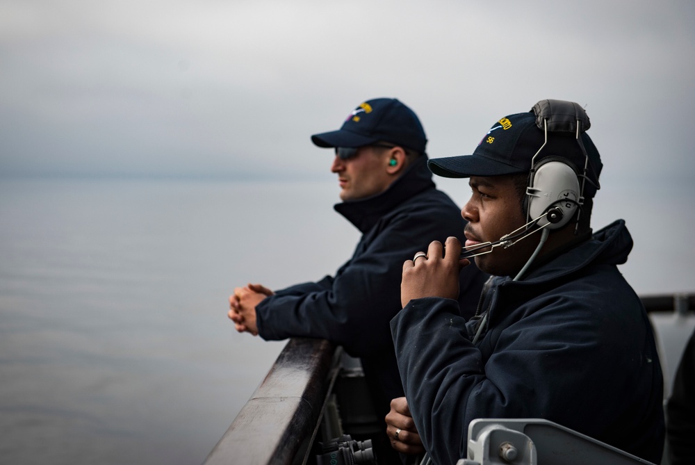 USS San Jacinto action