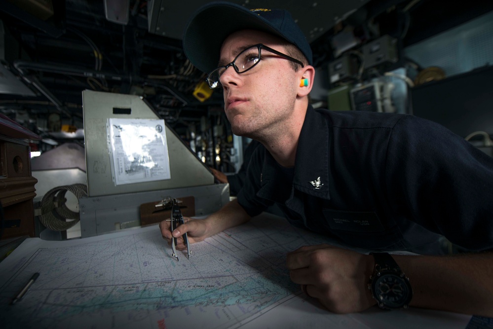 USS San Jacinto action