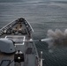 Weapons training exercise aboard USS San Jacinto