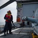 Firefighting drill aboard USS San Jacinto