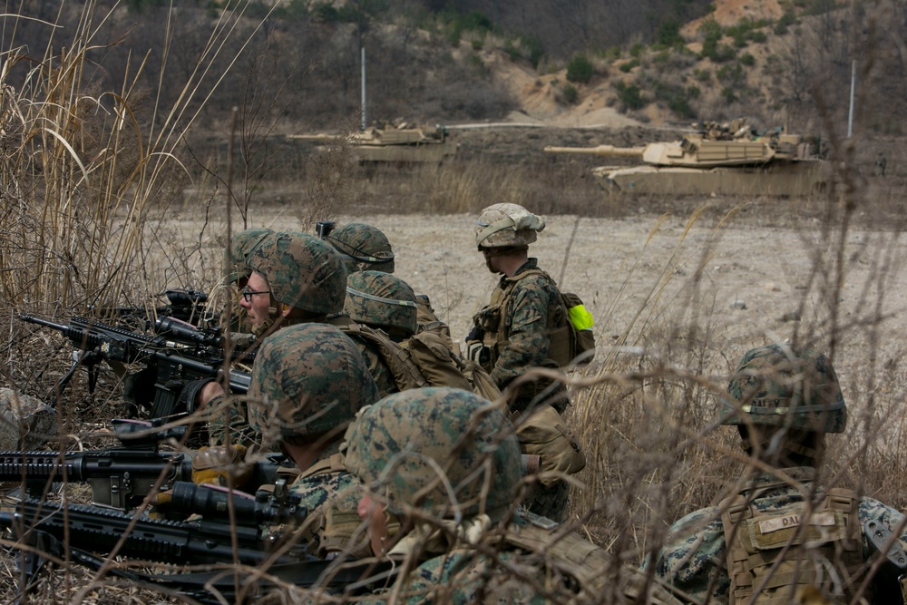 Integrated Tank-Infantry Platoon Attack Drill