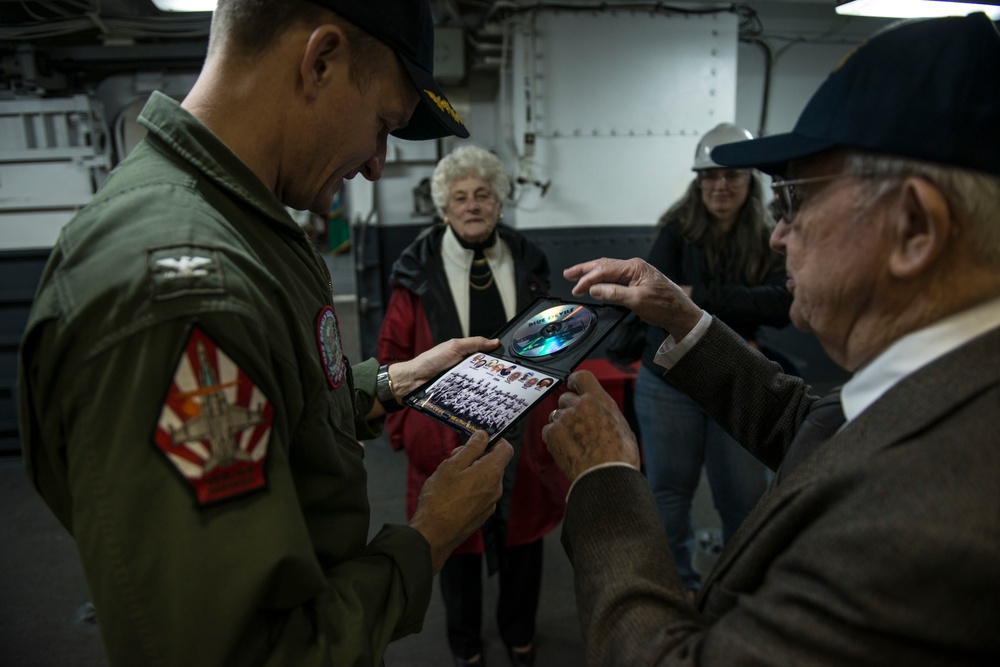 USS Ronald Reagan ship tour
