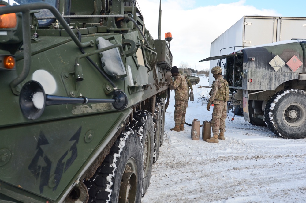 Iron Troop participates in Estonian nationwide readiness exercise